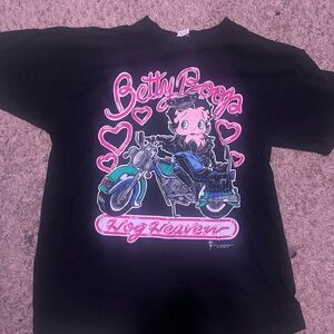 Betty Boop Black Kids T-Shirt